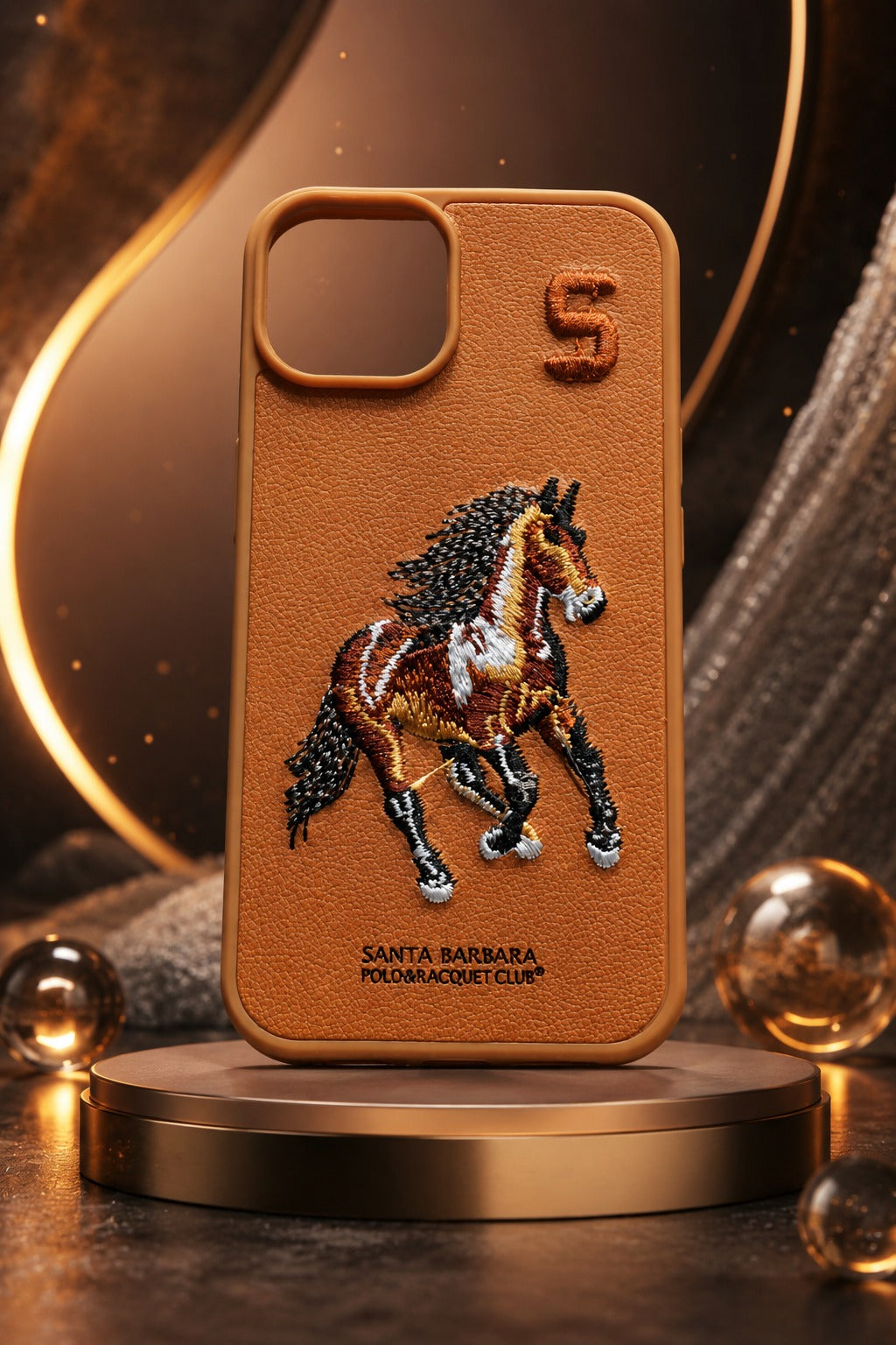 Luxury Polo Stitch Protective Case | iPhone 14 Pro Max