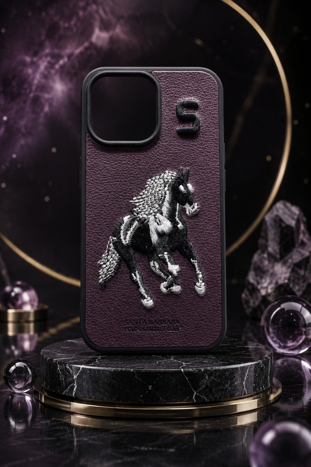 Luxury Polo Stitch Protective Case | iPhone 14 Pro Max