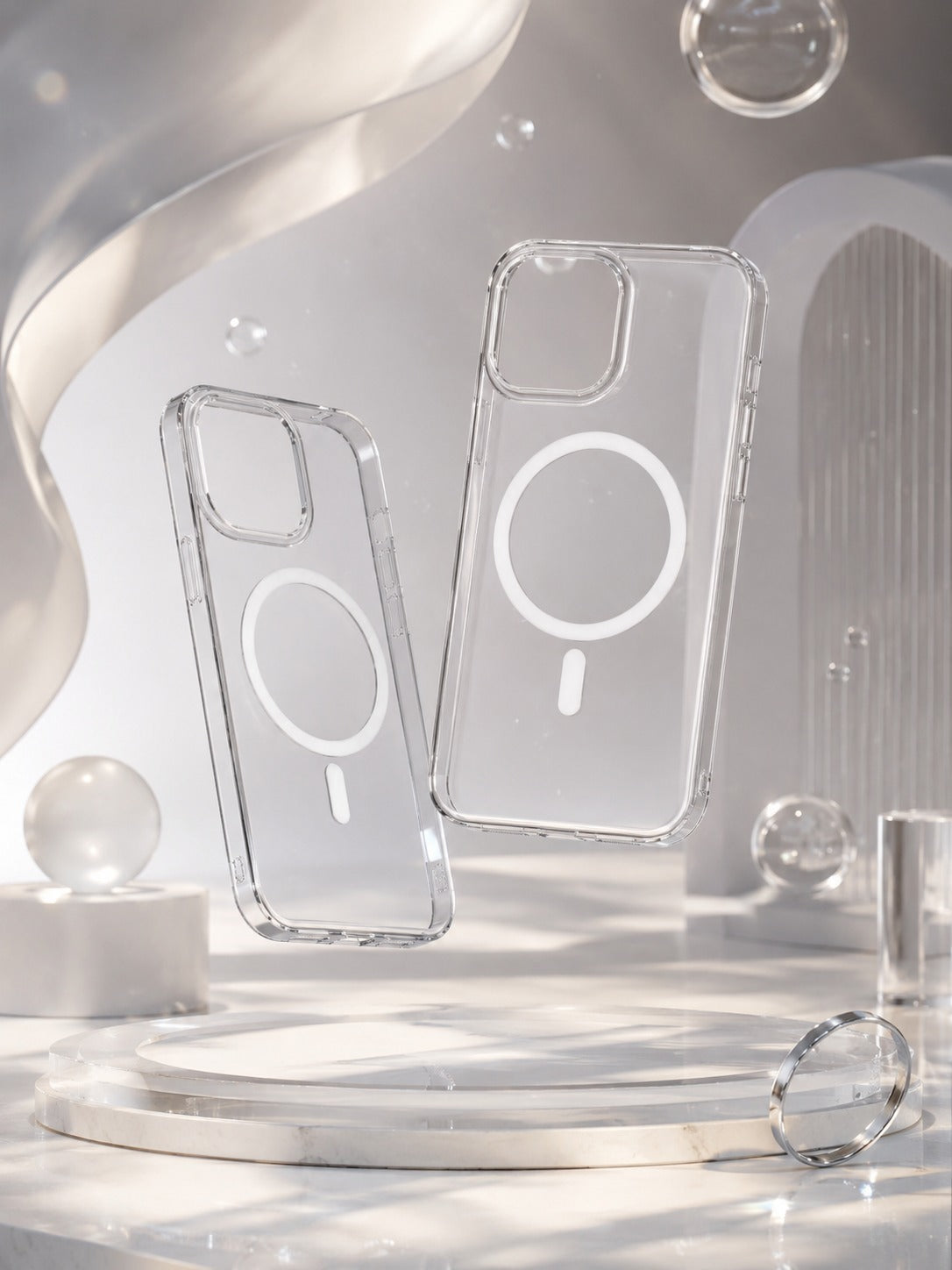 Premium Shockproof Slim Case for iPhone 13 & iPhone 14 | Crystal Clear Anti-Yellowing Cover