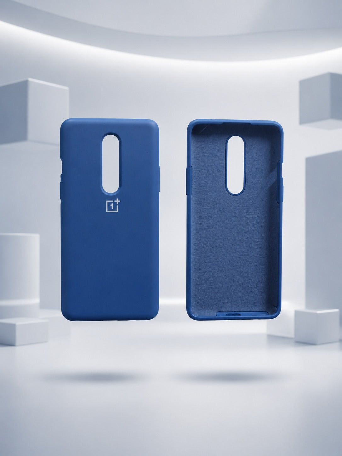 Official Original Case For OnePlus 8 Soft Liquid Silicone