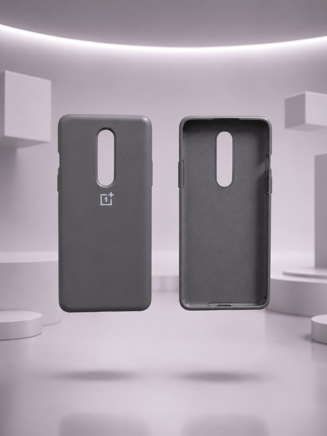 Official Original Case For OnePlus 8 Soft Liquid Silicone