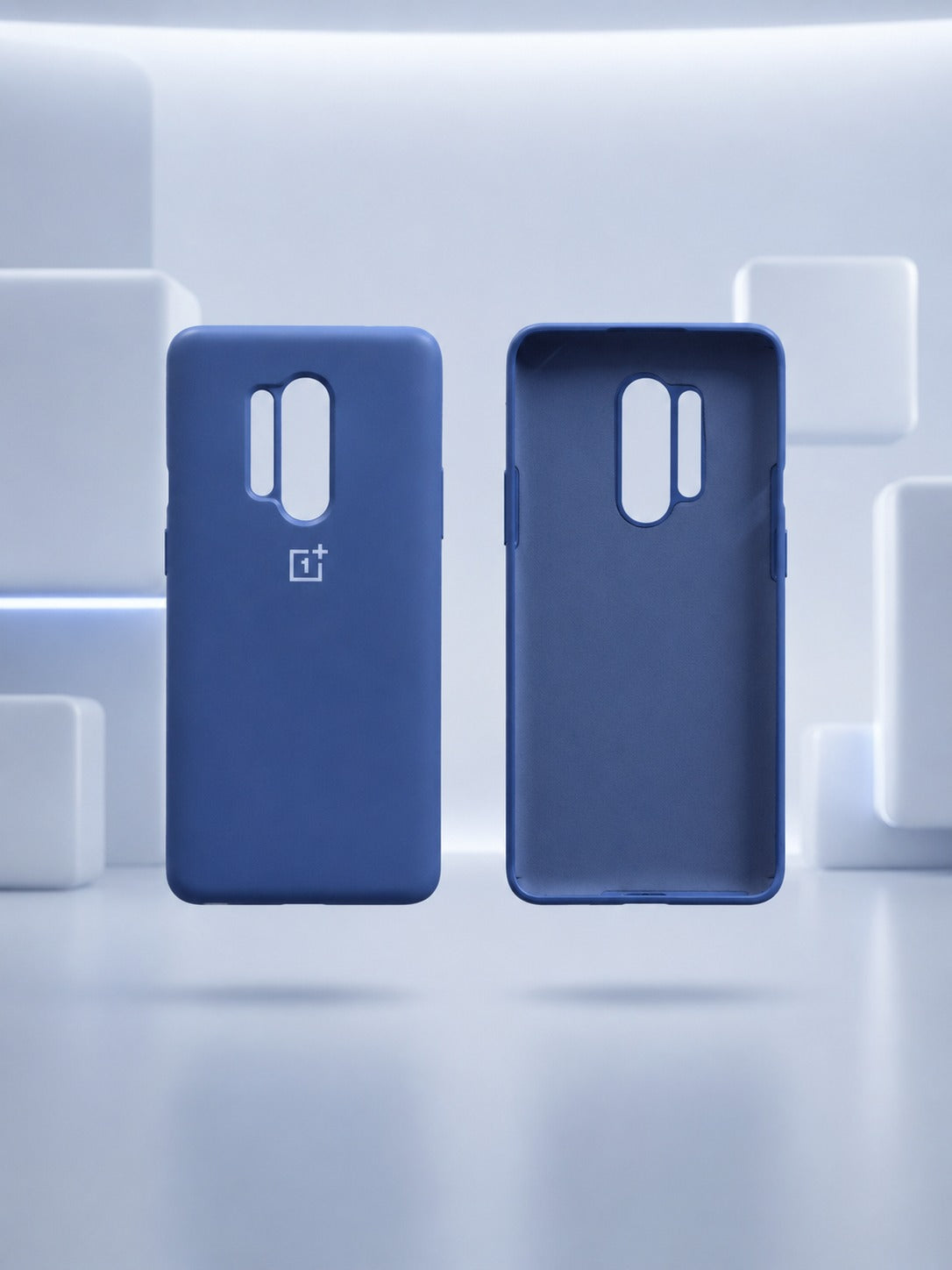 Official Original Case For OnePlus 8 Pro Soft Liquid Silicone