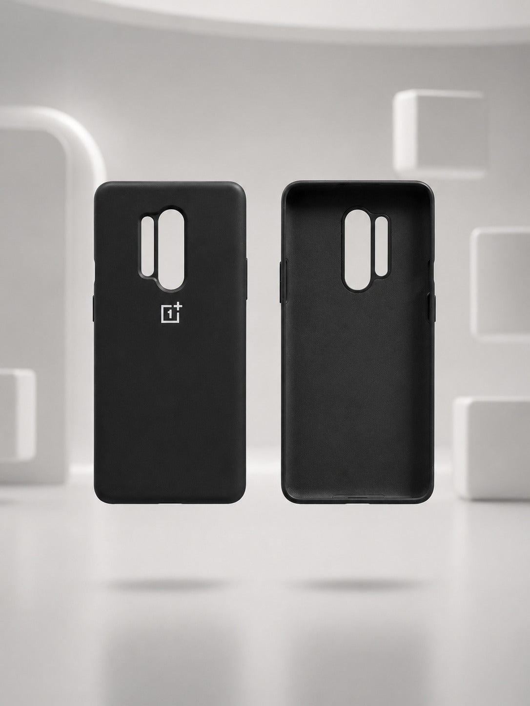 Official Original Case For OnePlus 8 Pro Soft Liquid Silicone