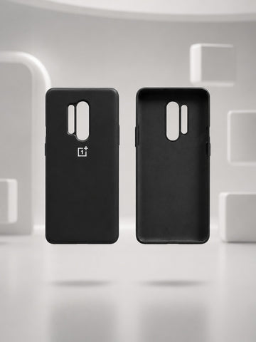 Official Original Case For OnePlus 8 Pro Soft Liquid Silicone