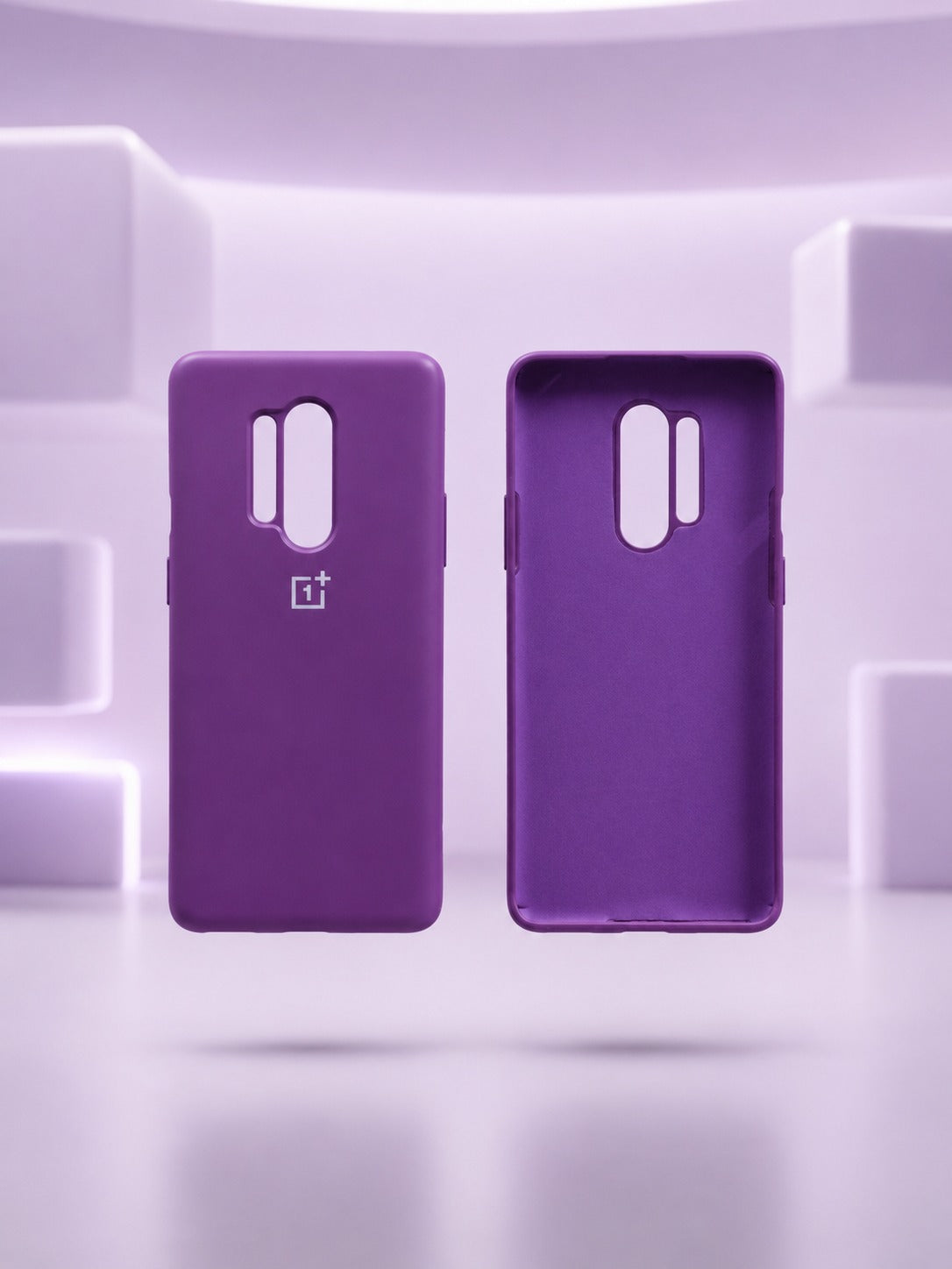 Official Original Case For OnePlus 8 Pro Soft Liquid Silicone