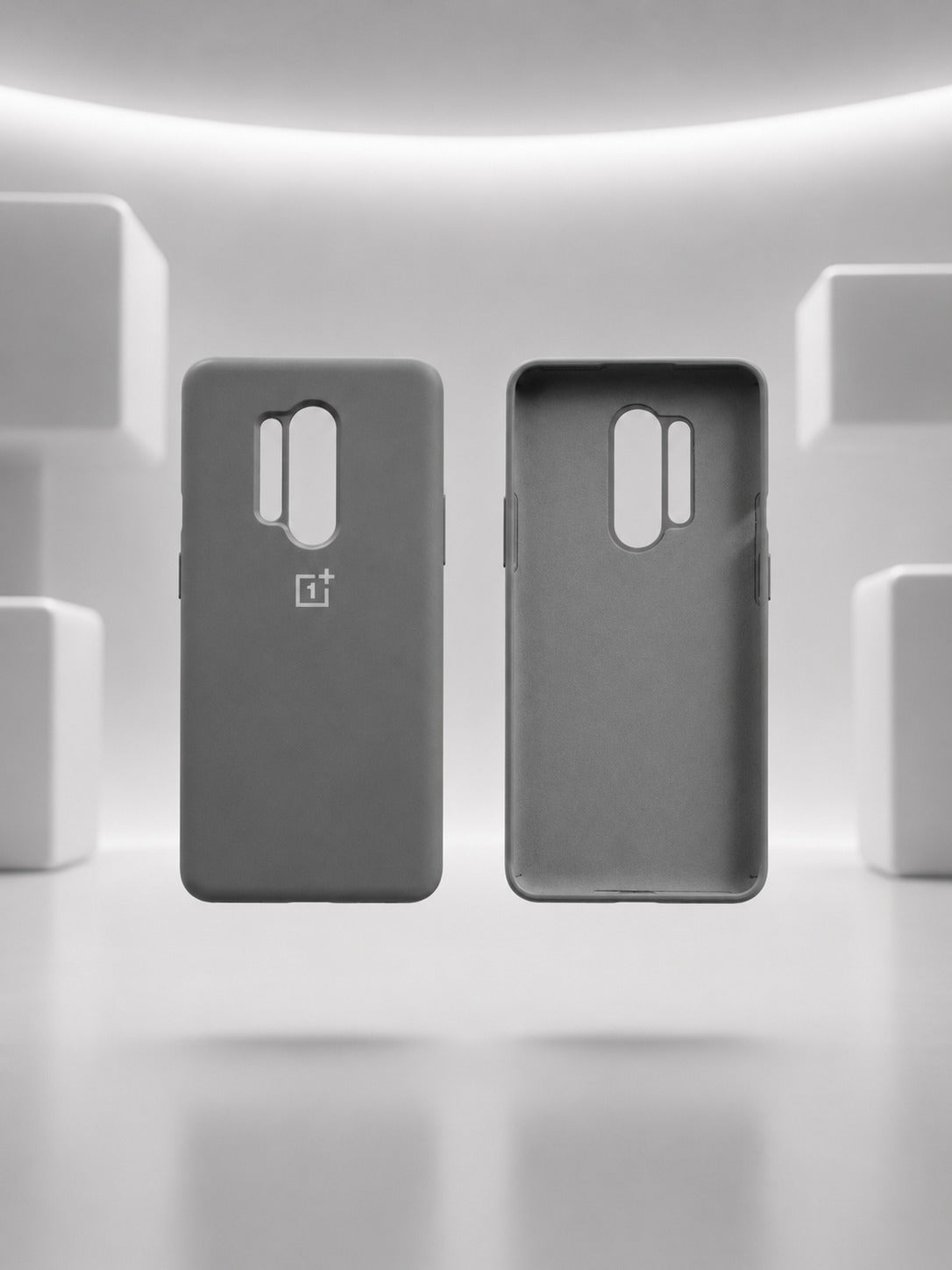 Official Original Case For OnePlus 8 Pro Soft Liquid Silicone