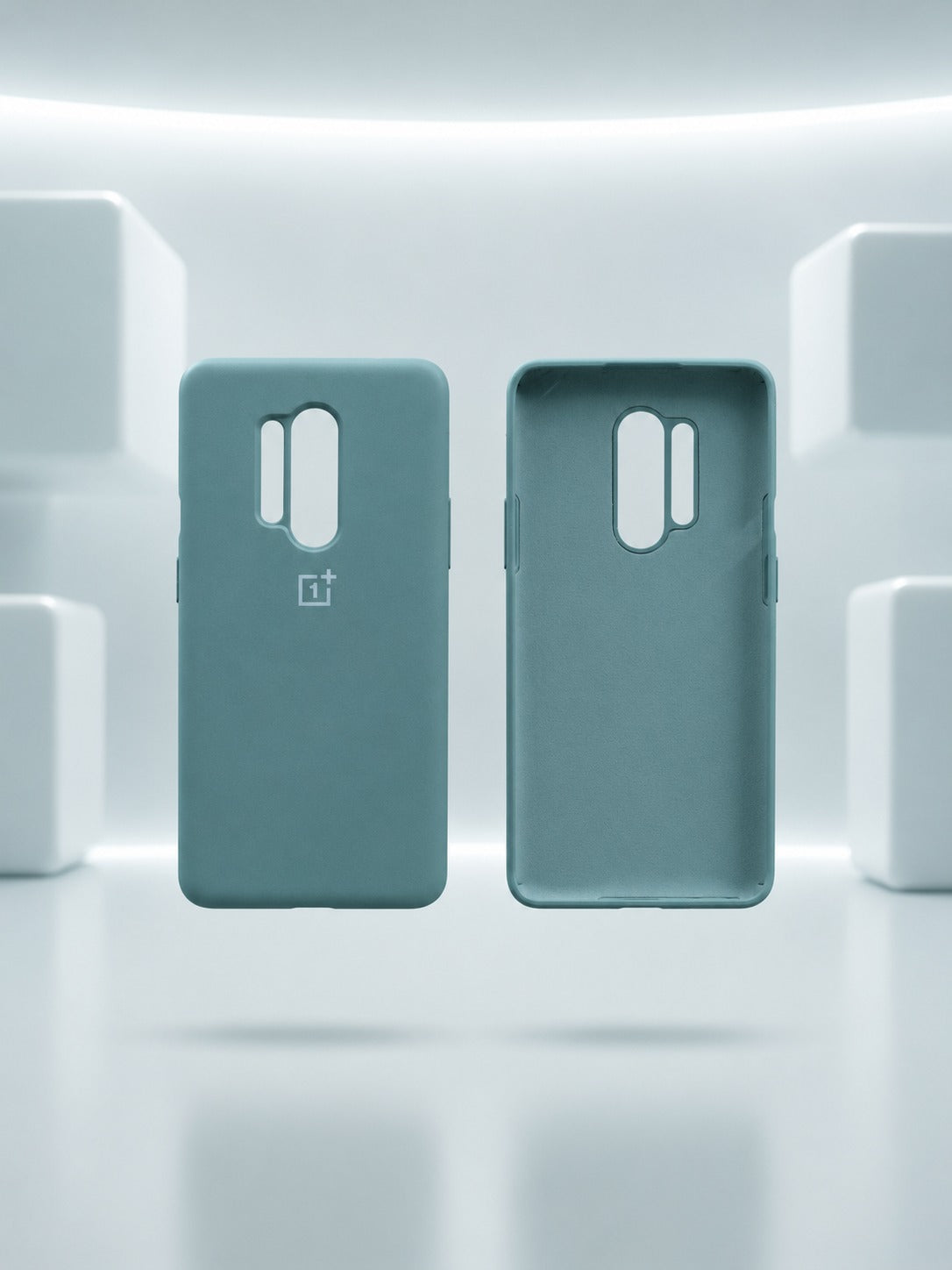 Official Original Case For OnePlus 8 Pro Soft Liquid Silicone