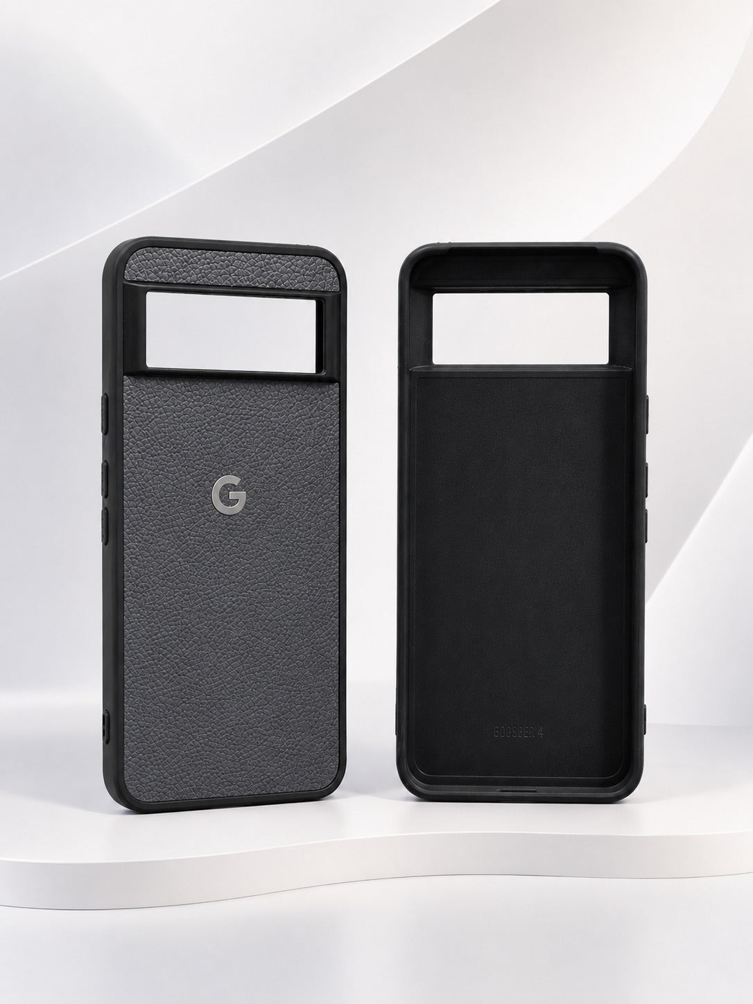 Official Premium Leather Case for Google Pixel 8 with Logo