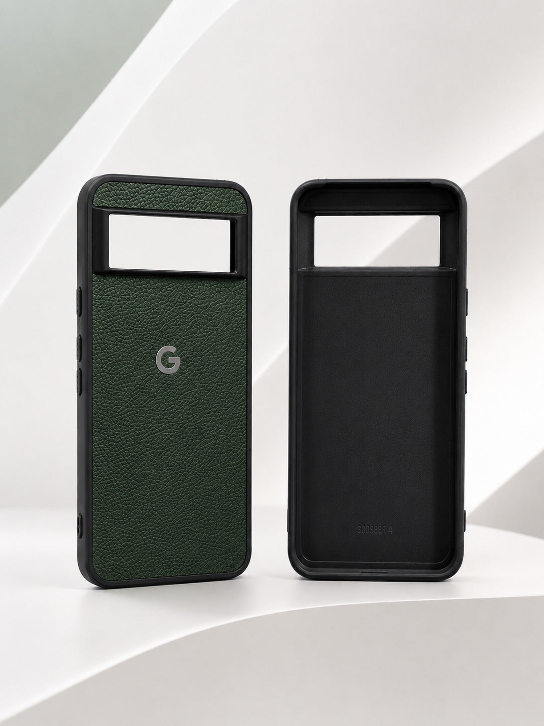 Official Premium Leather Case for Google Pixel 8 with Logo