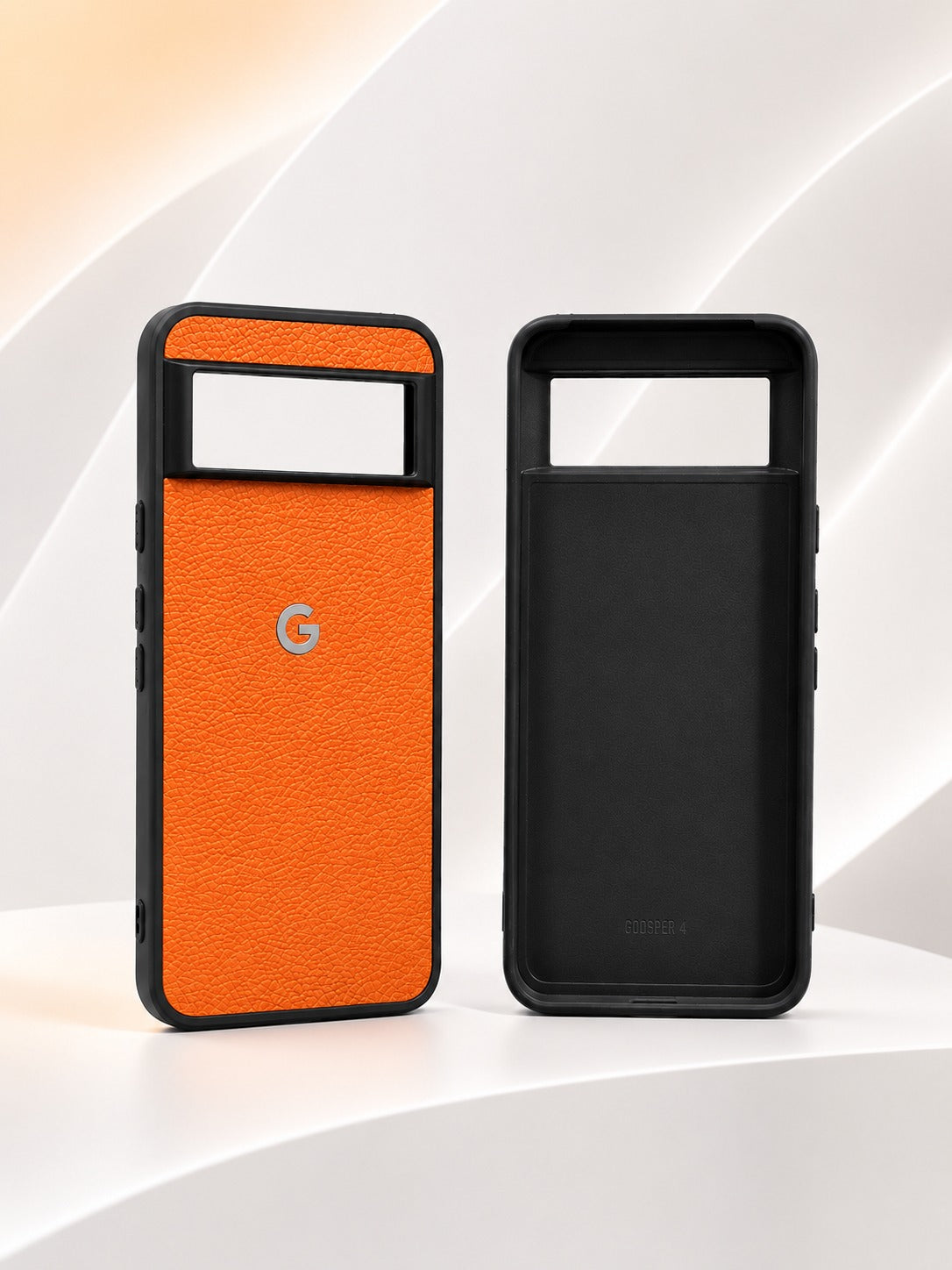 Official Premium Leather Case for Google Pixel 8 with Logo