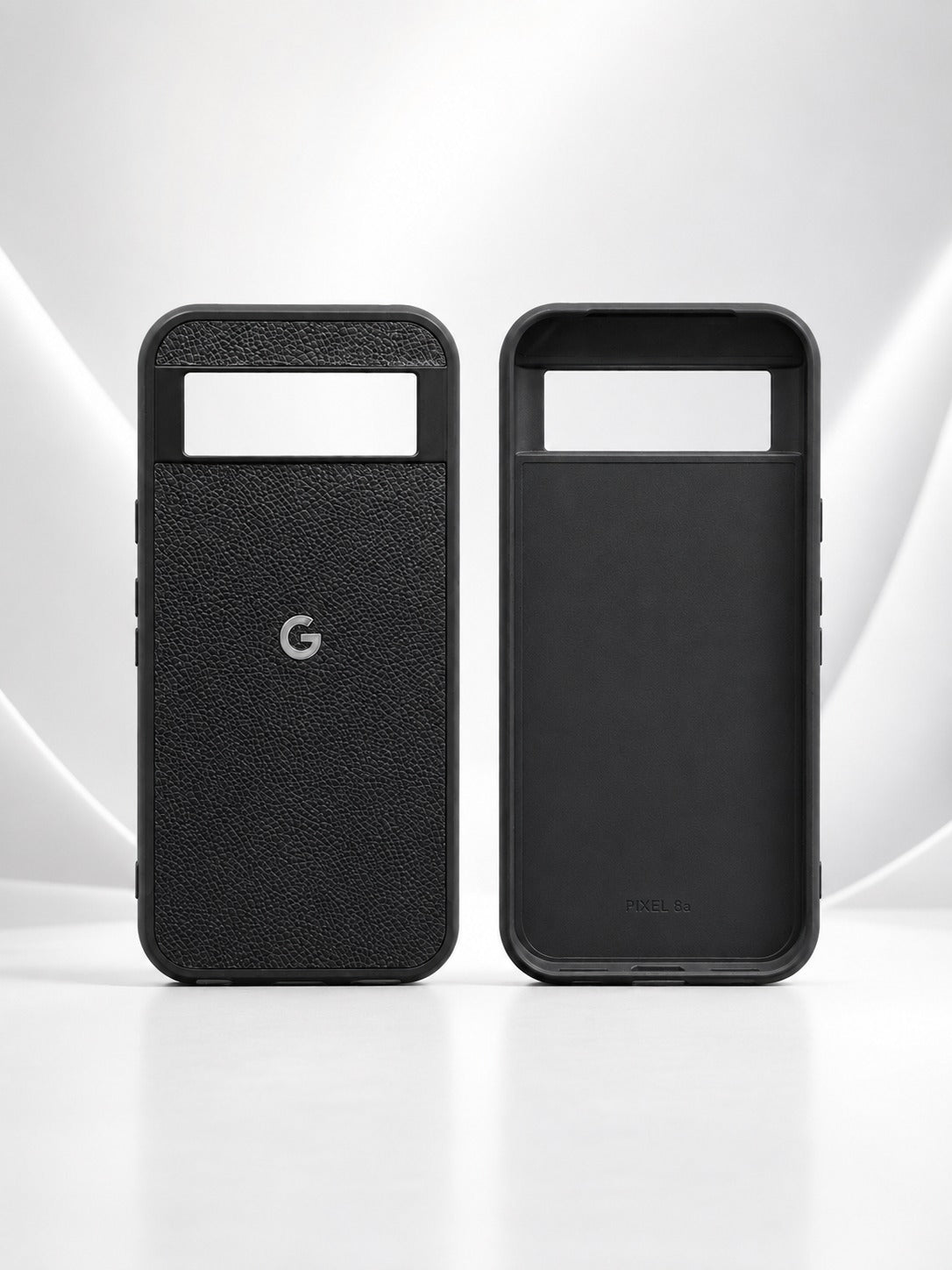 Official Premium Leather Case for Google Pixel 8a with Logo