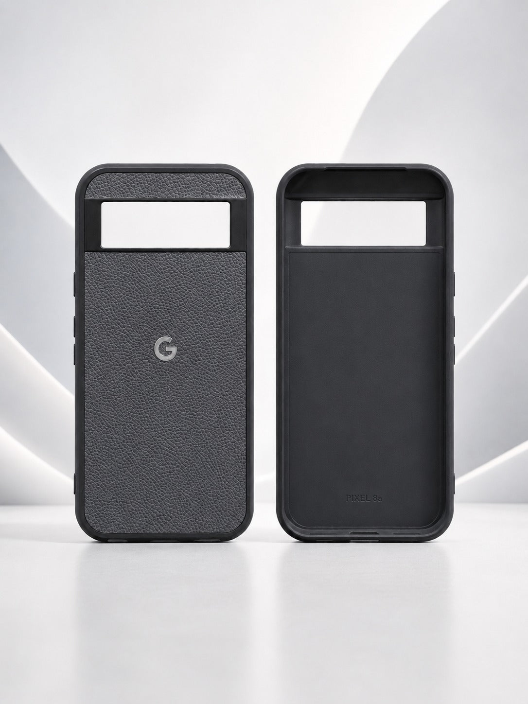 Official Premium Leather Case for Google Pixel 8a with Logo