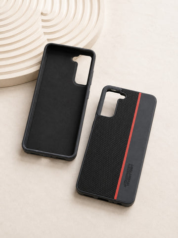 Samsung Galaxy S21 FE 5G Case Carbon Fiber Fiber Matte Shockproof Cover