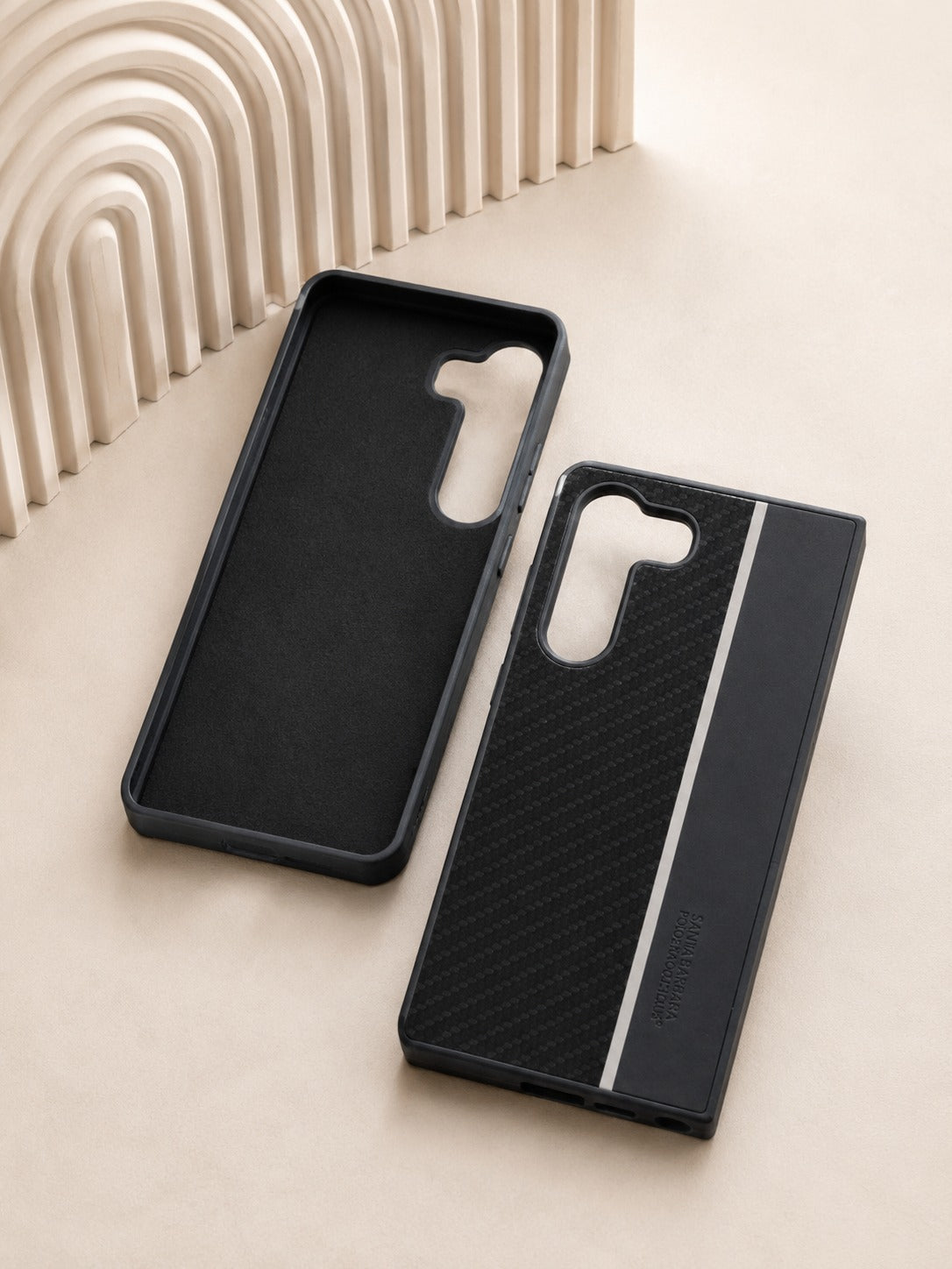 Samsung Galaxy S23 Ultra Case Carbon Fiber Fiber Matte Shockproof Cover