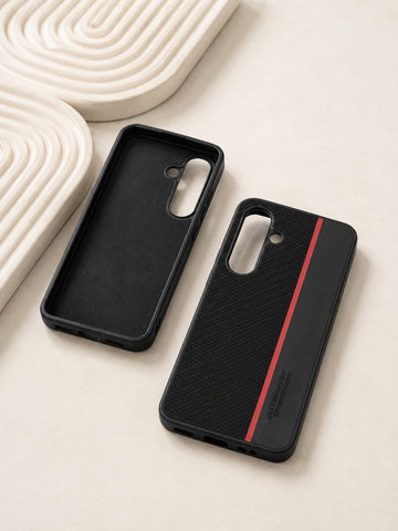 Samsung Galaxy S24 Plus Case Carbon Fiber Fiber Matte Shockproof Cover