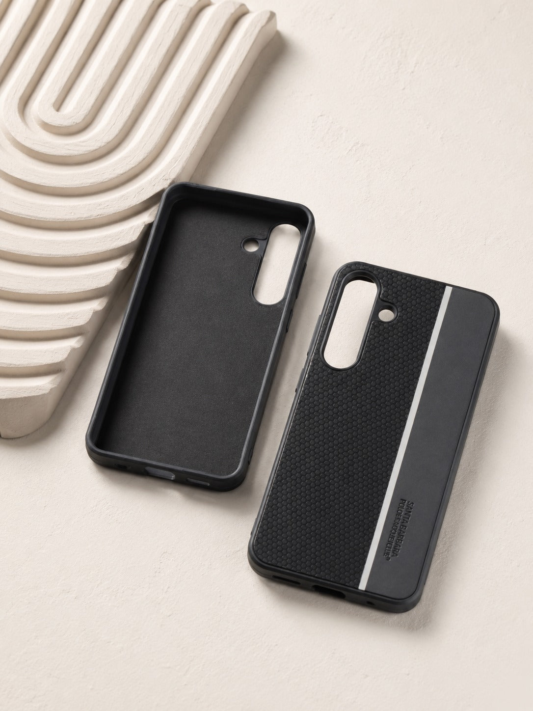 Samsung Galaxy S25 Plus Case Carbon Fiber Fiber Matte Shockproof Cover