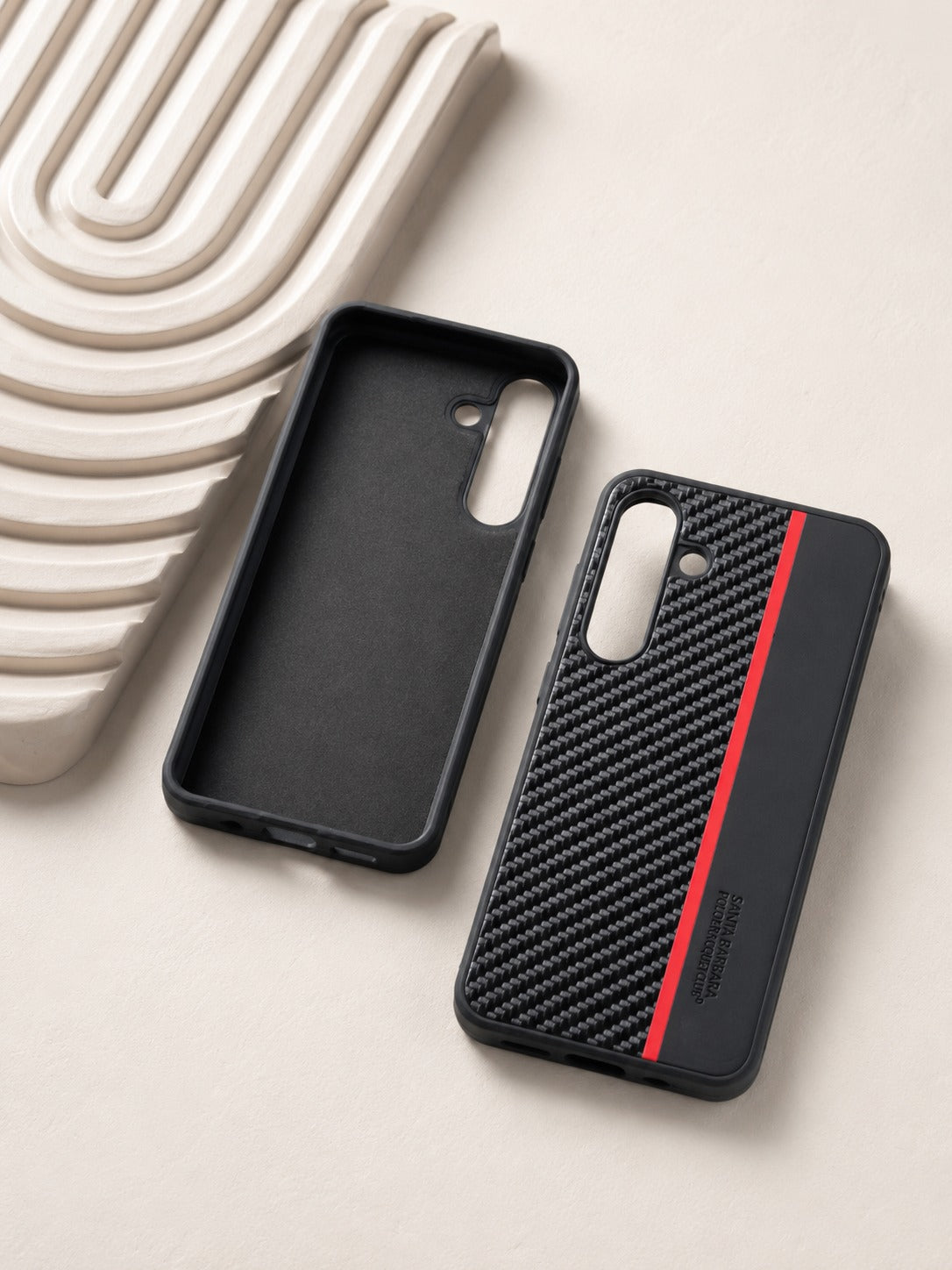 Samsung Galaxy S25 Plus Case Carbon Fiber Fiber Matte Shockproof Cover