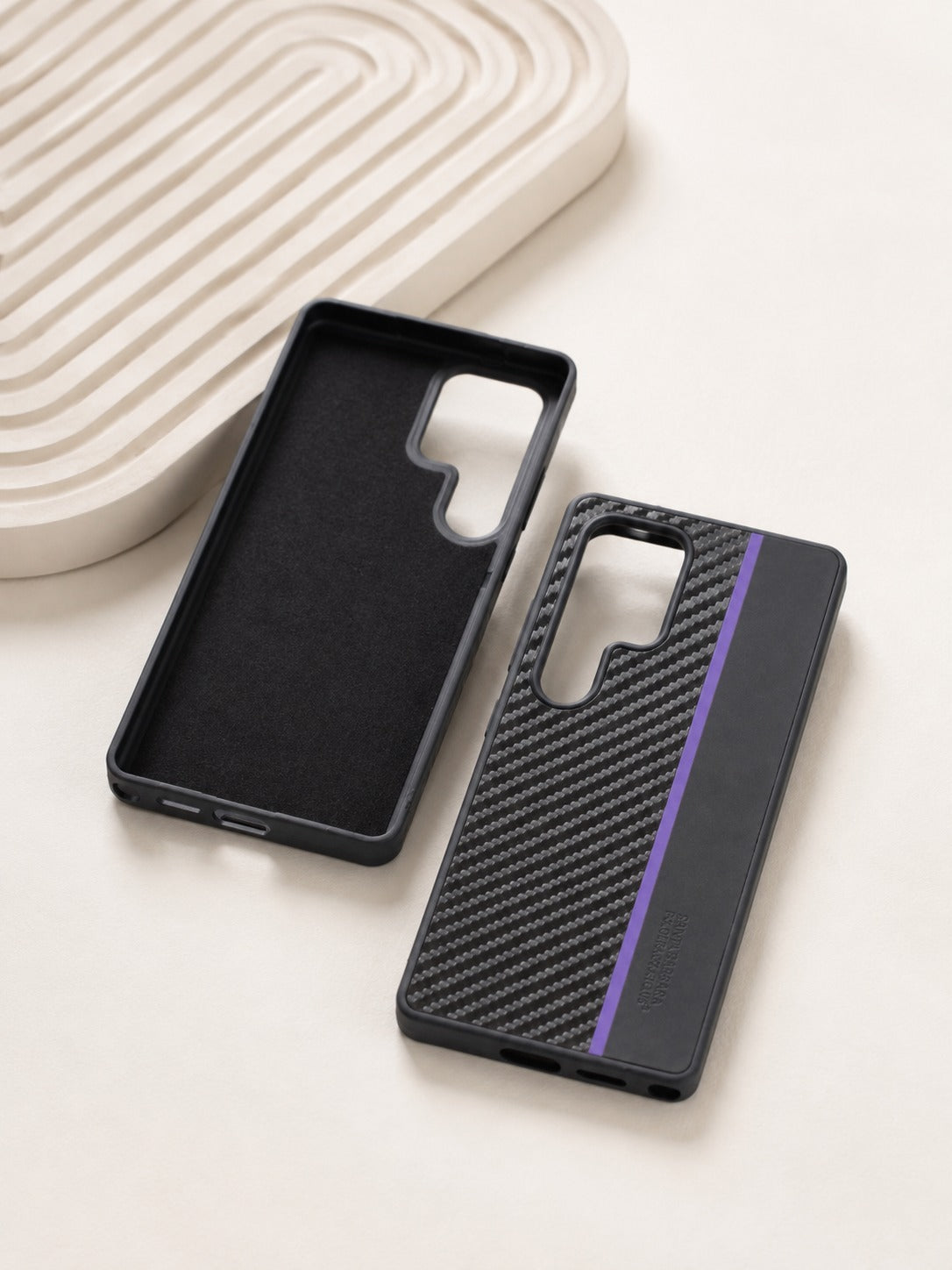 Samsung Galaxy S25 Ultra 5G Case Carbon Fiber Fiber Matte Shockproof Cover