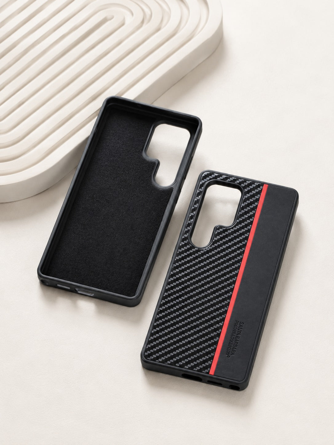 Samsung Galaxy S25 Ultra 5G Case Carbon Fiber Fiber Matte Shockproof Cover