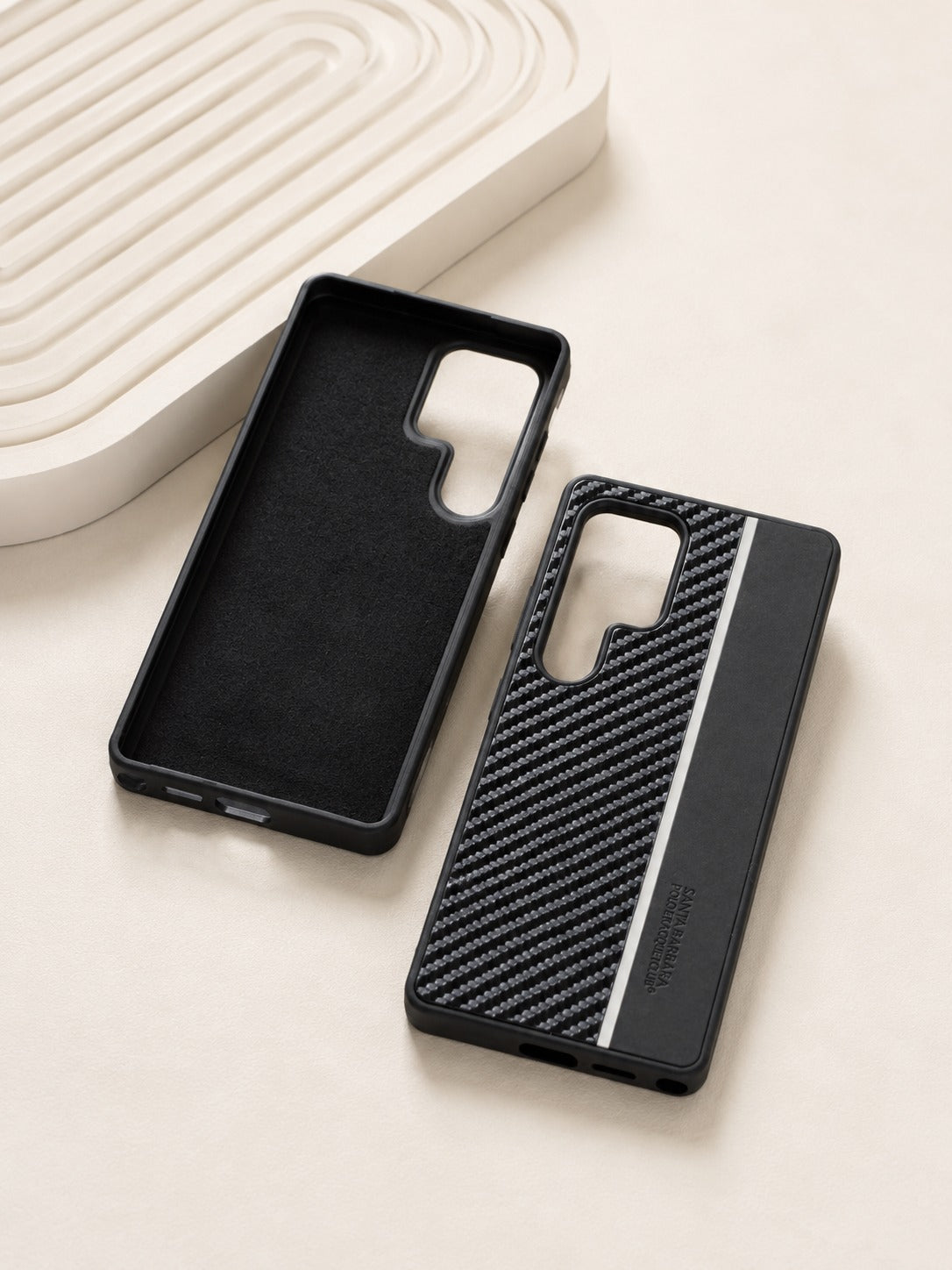 Samsung Galaxy S25 Ultra 5G Case Carbon Fiber Fiber Matte Shockproof Cover