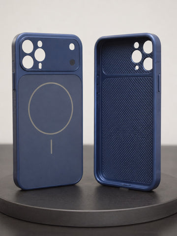 AG Matte Glass Case for iPhone 11 Pro Max – Frosted Anti-Fingerprint Back Cover with Lens Protector