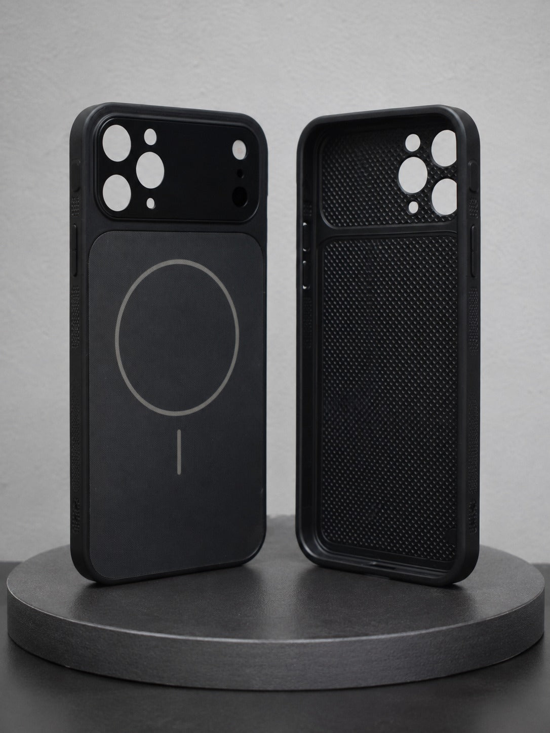 AG Matte Glass Case for iPhone 11 Pro Max – Frosted Anti-Fingerprint Back Cover with Lens Protector