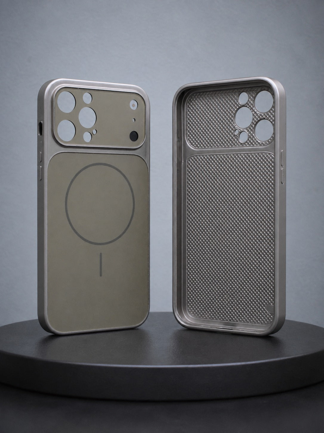 AG Matte Glass Case for iPhone 12 Pro Max – Frosted Anti-Fingerprint Back Cover with Lens Protector