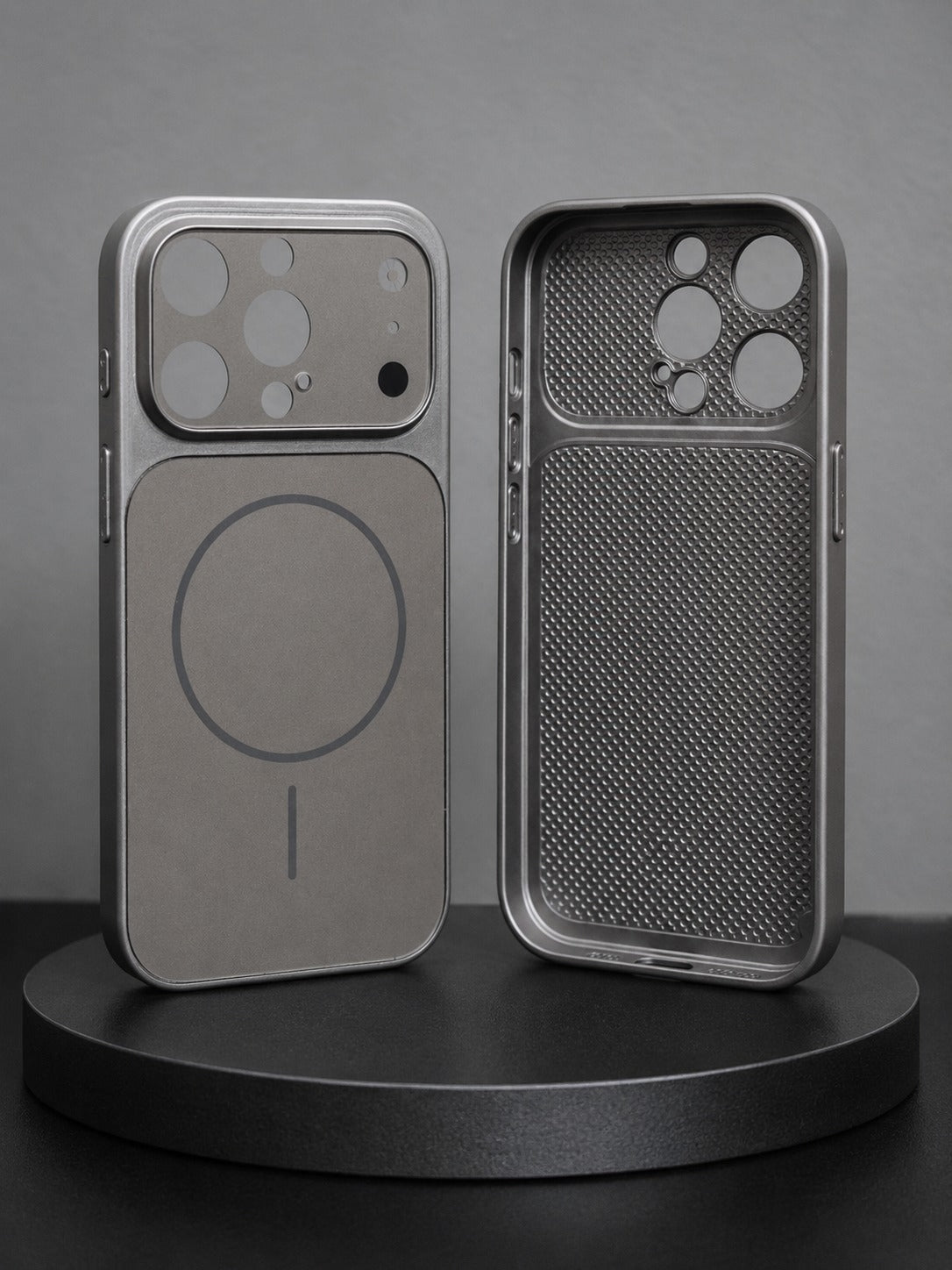 AG Matte Glass Case for iPhone 14 Pro – Frosted Anti-Fingerprint Back Cover with Lens Protector