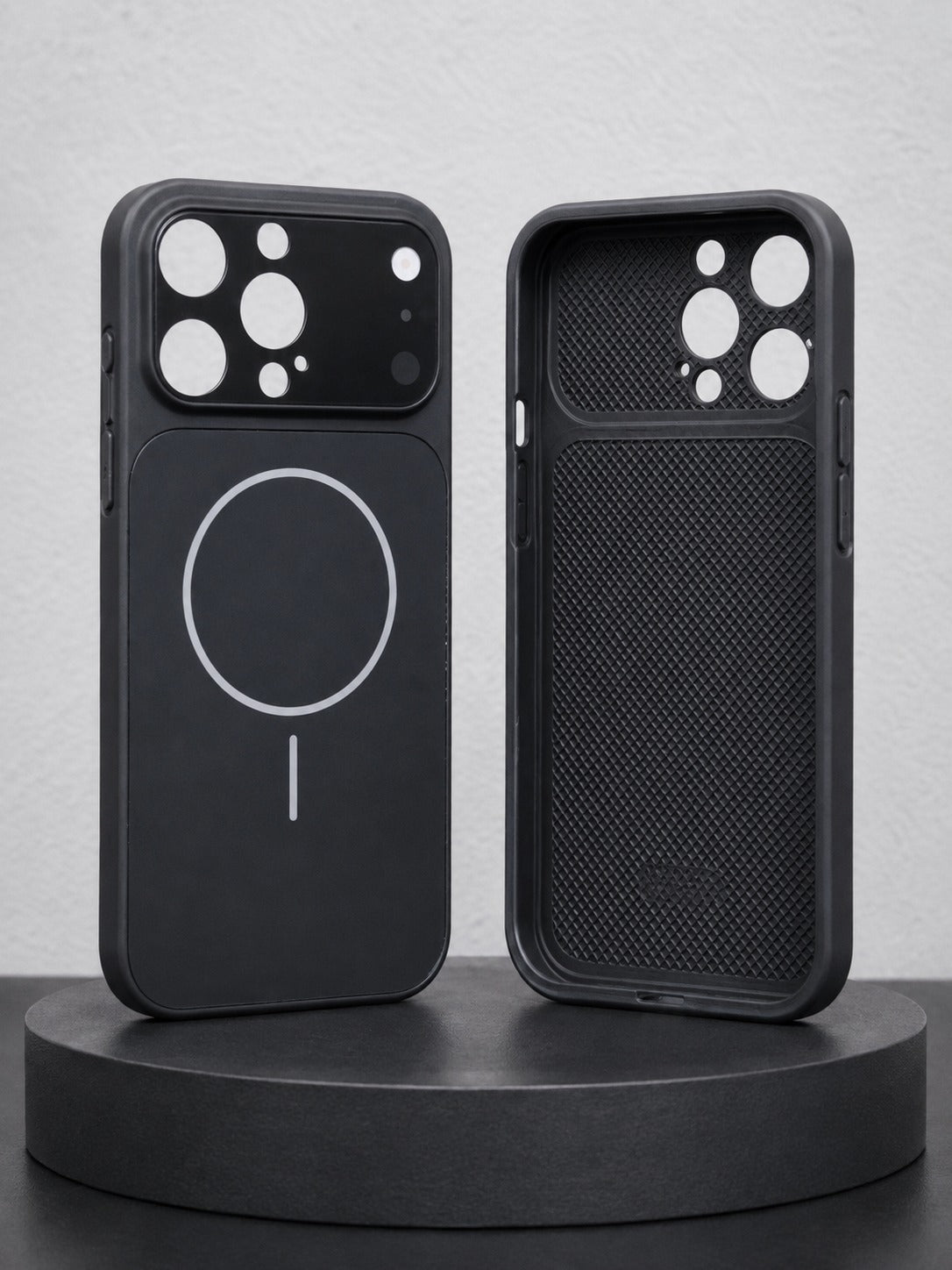 AG Matte Glass Case for iPhone 14 Pro Max – Frosted Anti-Fingerprint Back Cover with Lens Protector