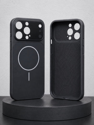 AG Matte Glass Case for iPhone 14 Pro Max – Frosted Anti-Fingerprint Back Cover with Lens Protector