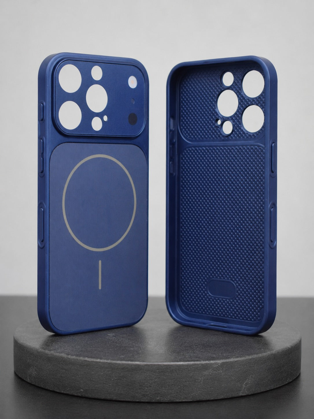AG Matte Glass Case for iPhone 16 Pro – Frosted Anti-Fingerprint Back Cover with Lens Protector