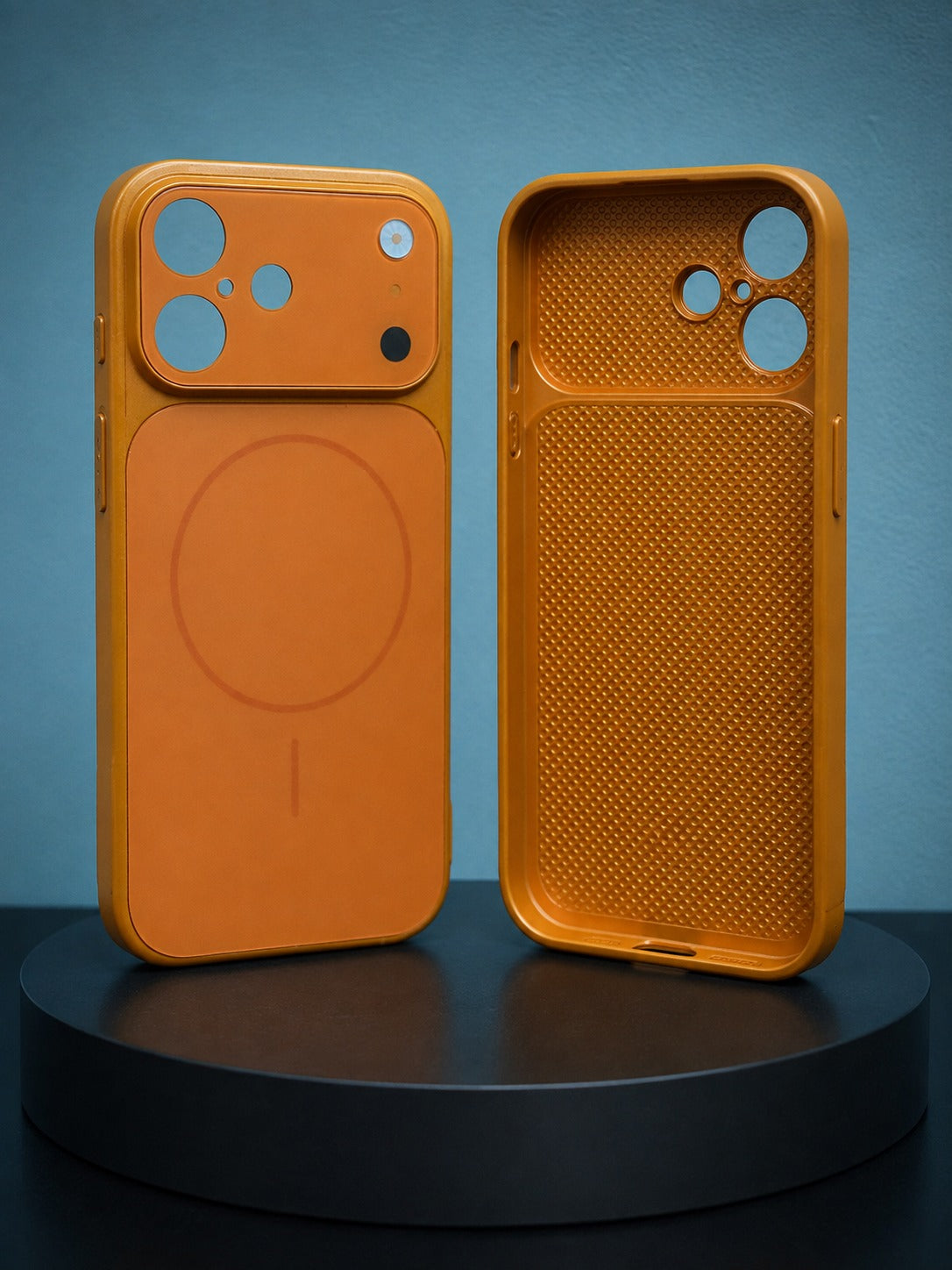 AG Matte Glass Case for iPhone 17 – Frosted Anti-Fingerprint Back Cover with Lens Protector