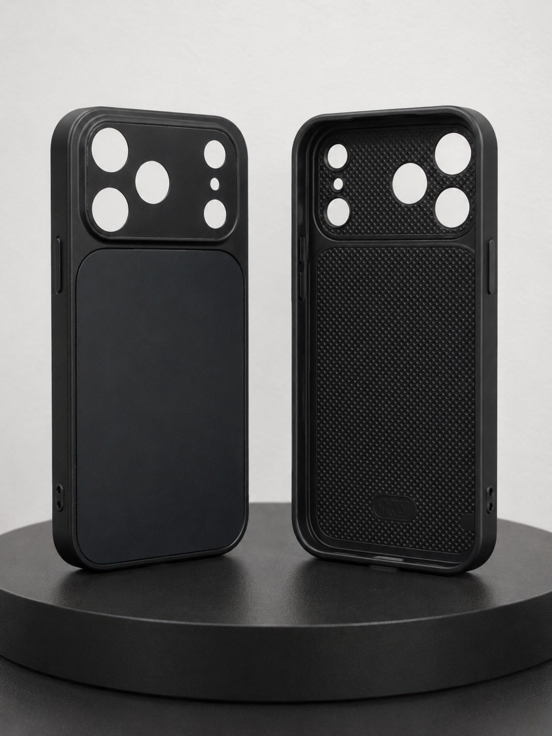 AG Matte Glass Case for iPhone 17 Pro Max – Frosted Anti-Fingerprint Back Cover with Lens Protector