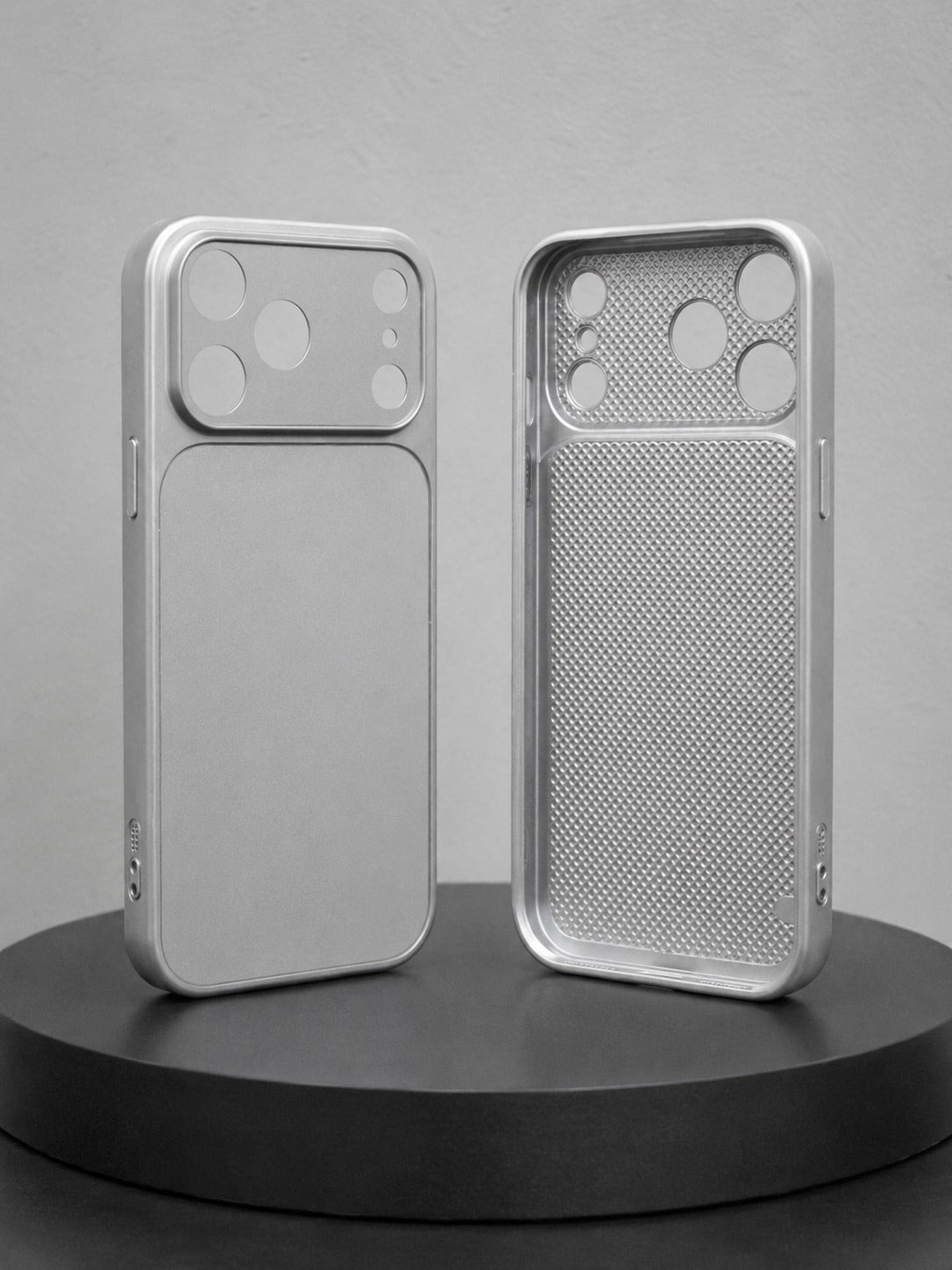 AG Matte Glass Case for iPhone 17 Pro Max – Frosted Anti-Fingerprint Back Cover with Lens Protector