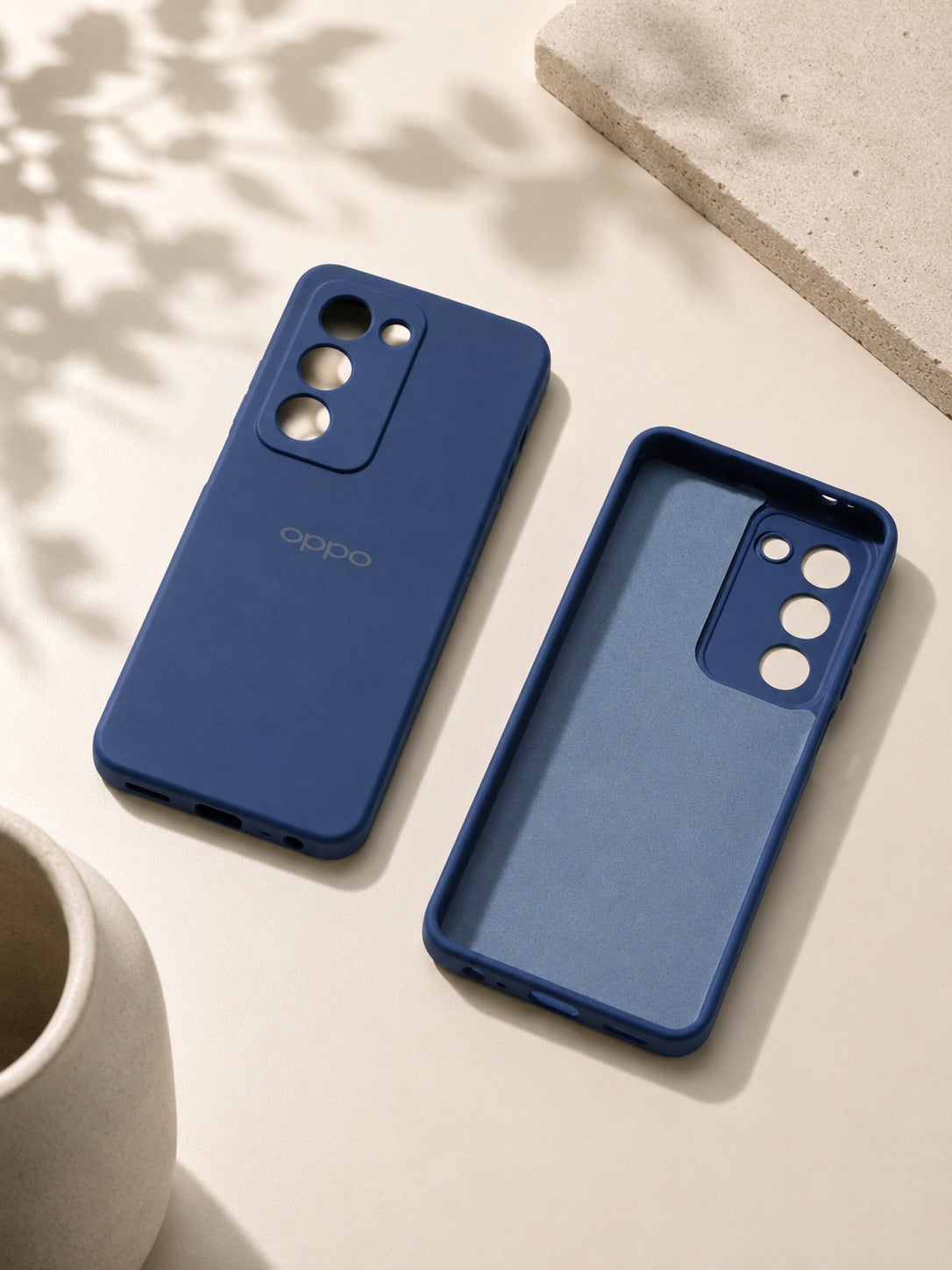 OPPO A5 Case, Heavy-Duty Shockproof Protective Back Cover