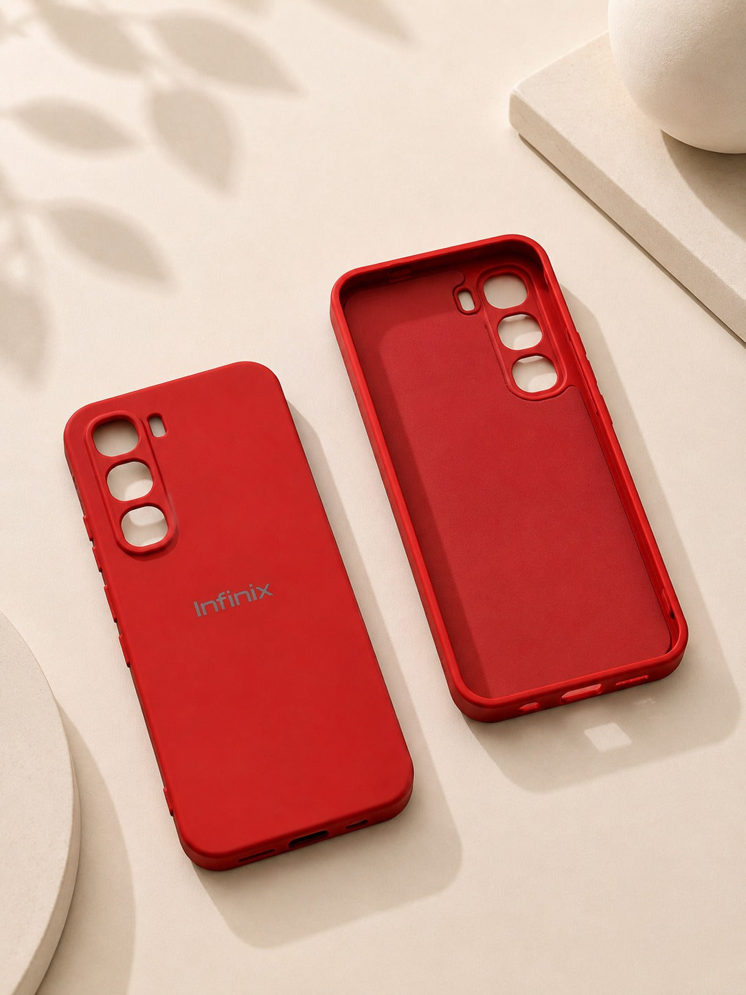 Infinix Hot 60 Pro Case, Heavy-Duty Shockproof Protective Back Cover